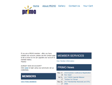 Tablet Screenshot of primomkt.com